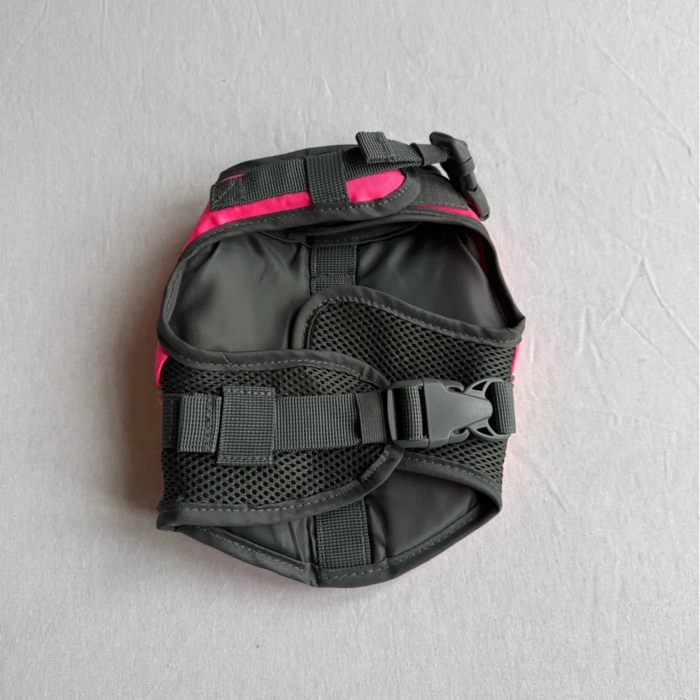 Doggy Life Vest Pink and Orange